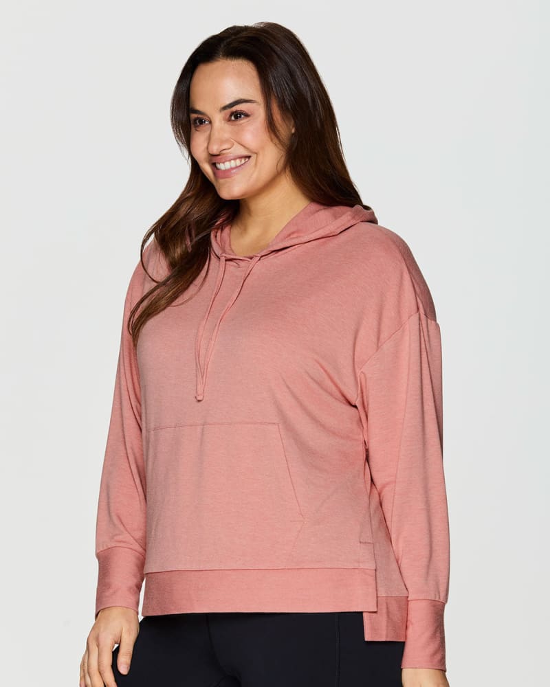 Plus Size Juniper French Terry Hoodie Pink